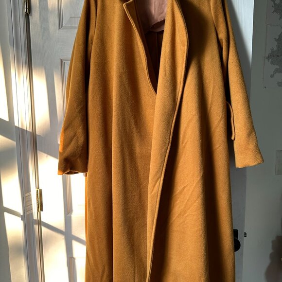 Free People Sierra Wool Coat in Golden Canyon - Picture 3 of 4